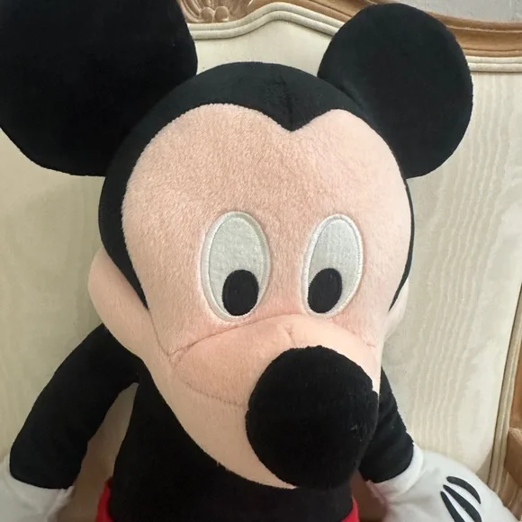 Vintage Mickey Mouse Plush Large - Picture 3 of 6